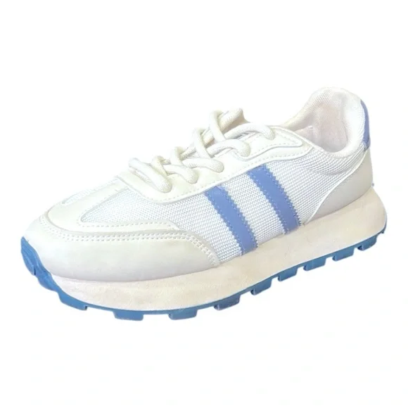 ZFBBD Women’s Platform Lace-up Comfort Sneakers Size 8 - Picture 6 of 10